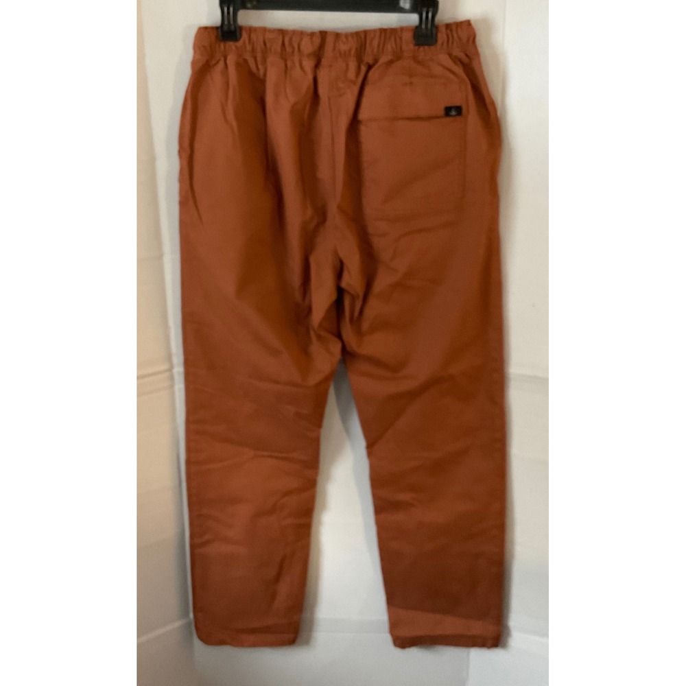 Prana woman's  Standard Fit Organic Cotton Stretch Pants Rust Orange Size Large - Picture 5 of 11